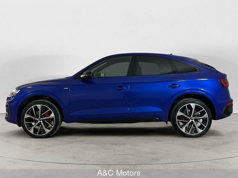 Usata Audi Q5 S-line plus 204 CV (150 kW) 2022 Blu SUV