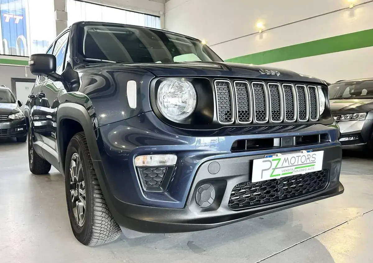Usata Jeep Renegade Longitude 131 CV (96 kW) 2022 Blu/azzurro SUV