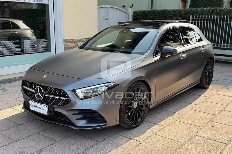Usata Mercedes A200 Premium 150 CV (110 kW) 2022 Grigio Utilitaria