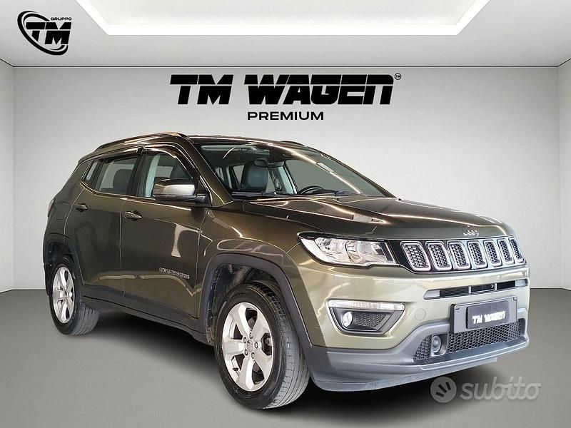 Usata Jeep Compass Longitude 140 CV (102 kW) 2018 Verde SUV