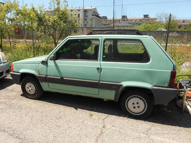 Usata Fiat Panda 39 CV (28 kW) 2000 Verde Utilitaria