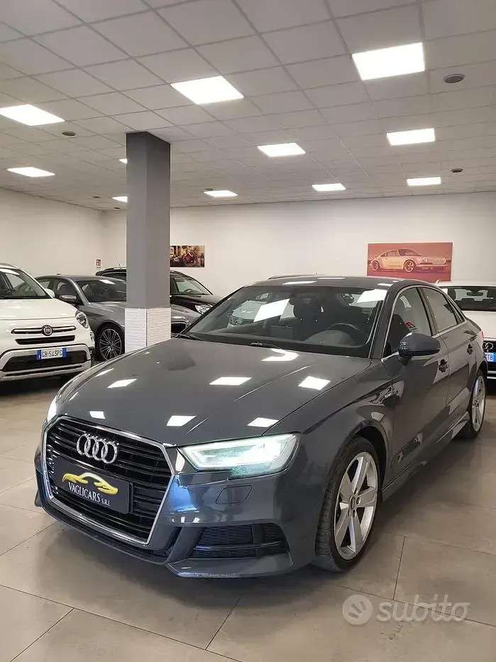 Usata Audi A3 Design 116 CV (85 kW) 2019 Grigio Berlina