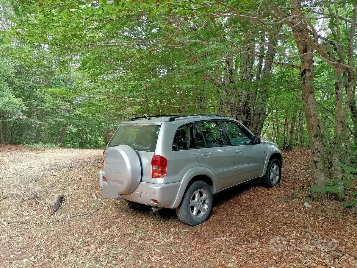 Usata Toyota RAV4 116 CV (85 kW) 2002 Grigio SUV