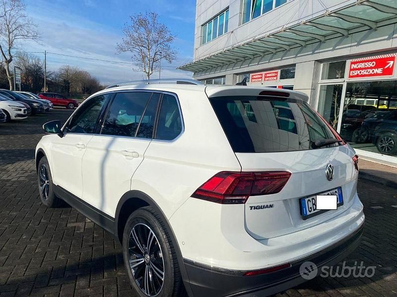 Usata VW Tiguan 150 CV (110 kW) 2020 Bianco SUV