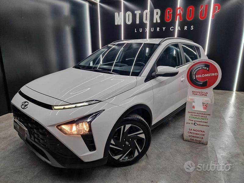 Usata Hyundai Bayon 84 CV (61 kW) 2023 Bianco SUV