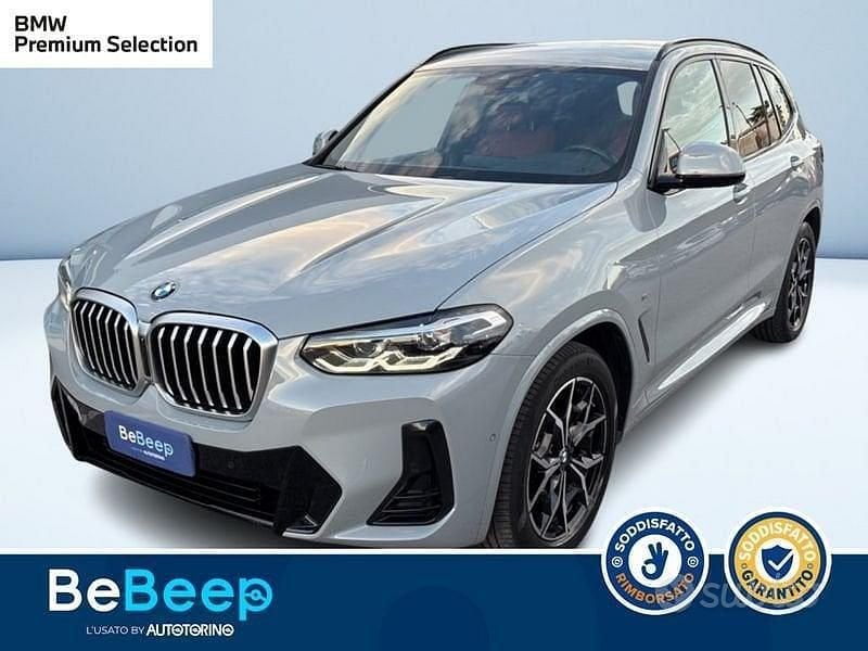 Usata BMW X3 M Sport 190 CV (139 kW) 2022 Grigio metallizzato SUV