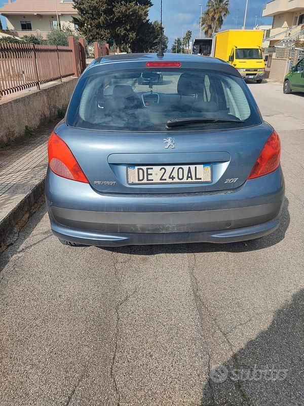 Usata Peugeot 207 2006 Grigio Utilitaria