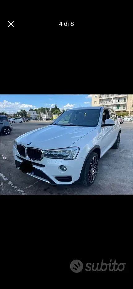 Usata BMW X3 150 CV (110 kW) 2014 Bianco SUV