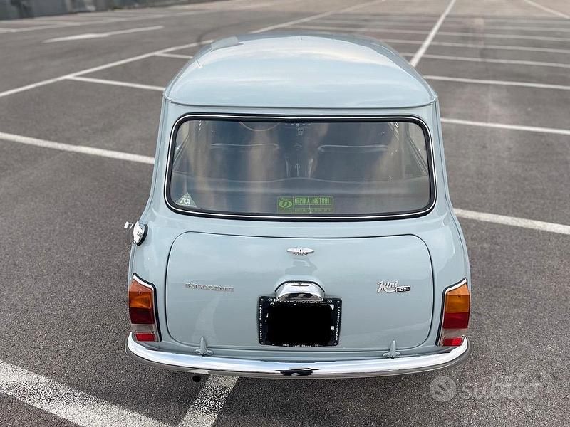 Usata Innocenti Mini 1970 Blu Utilitaria
