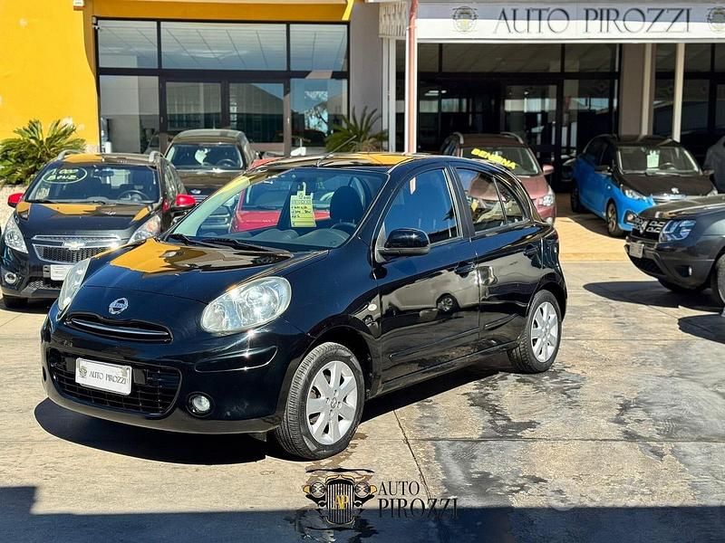 Usata Nissan Micra 80 CV (58 kW) 2012 Nero Utilitaria