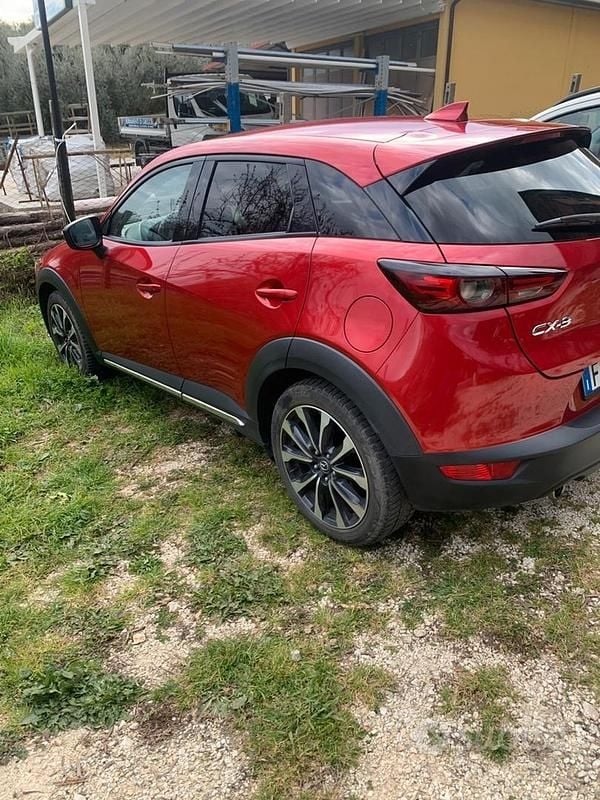 Usata Mazda CX-3 115 CV (84 kW) 2018 Rosso SUV