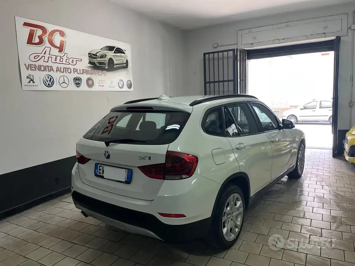 Usata BMW X1 143 CV (105 kW) 2014 Bianco SUV