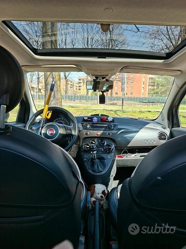 Usata Fiat 500 69 CV (50 kW) 2008 Grigio Berlina