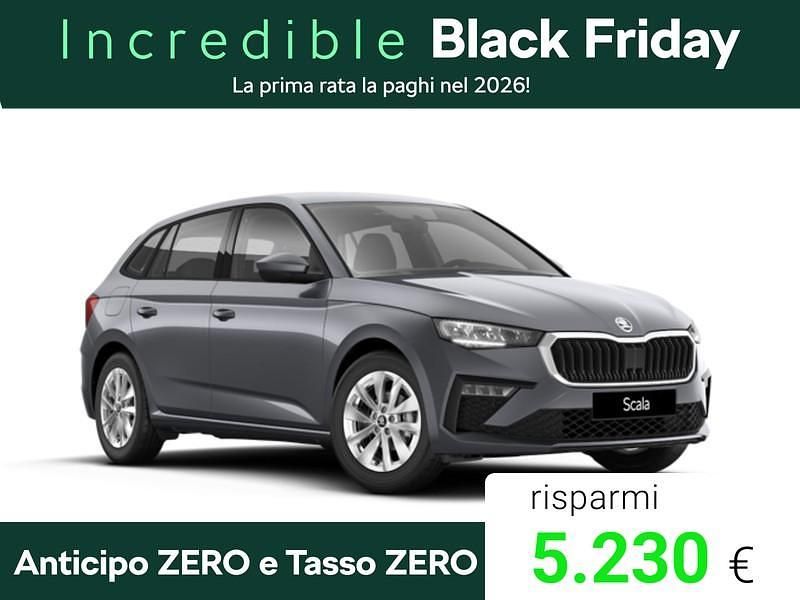 Grigio graphite metallizzato Nuova 2025 Skoda Scala Selection Due volumi | 22.400 € (Buon prezzo) - Immagine 1/4