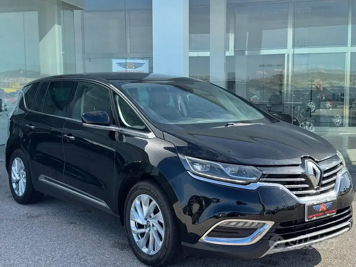Usata Renault Espace Zen 131 CV (96 kW) 2015 Nero Monovolume