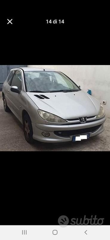 Usata Peugeot 206 60 CV (44 kW) 2005 Grigio Utilitaria