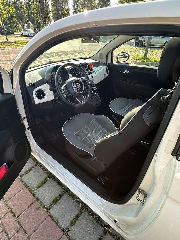 Usata Fiat 500 Lounge 69 CV (50 kW) 2018 Bianco Utilitaria