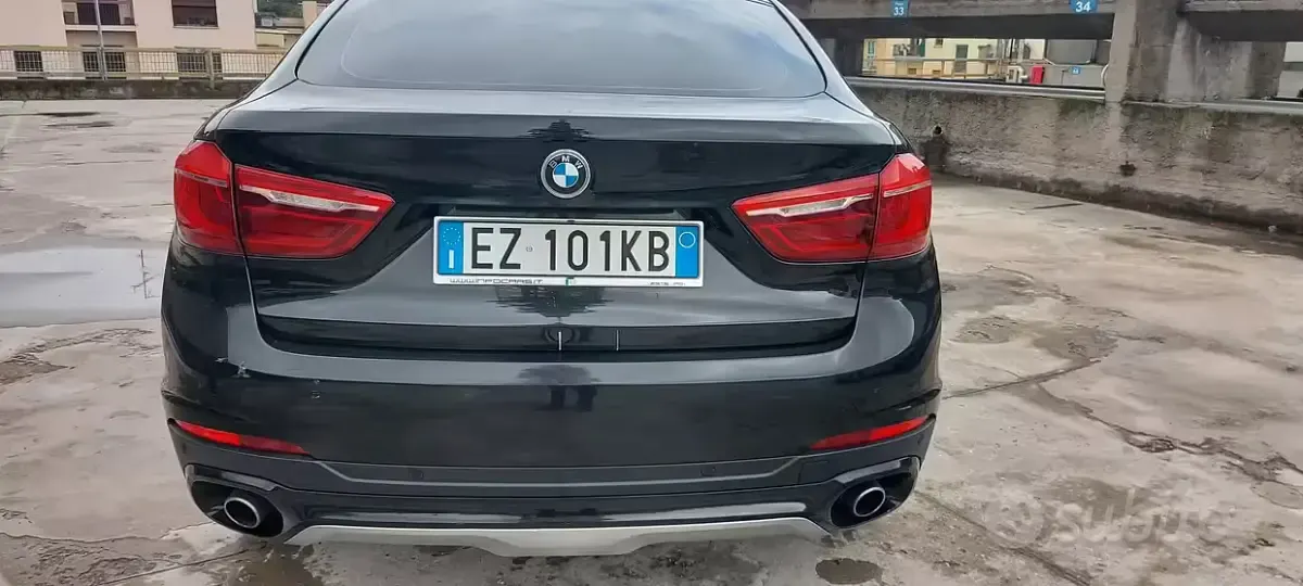 Usata BMW X6 258 CV (189 kW) 2015 Nero SUV