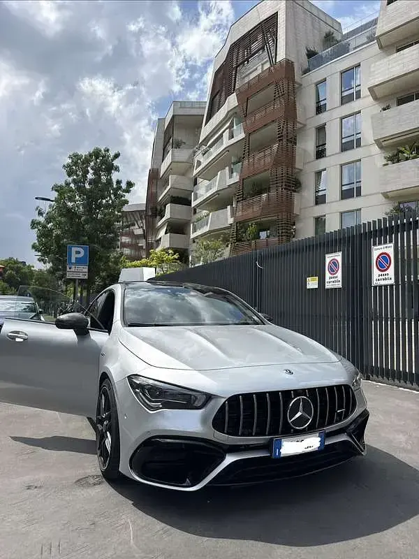 Usata Mercedes CLA45 AMG AMG 421 CV (309 kW) 2020 Grigio Coupé