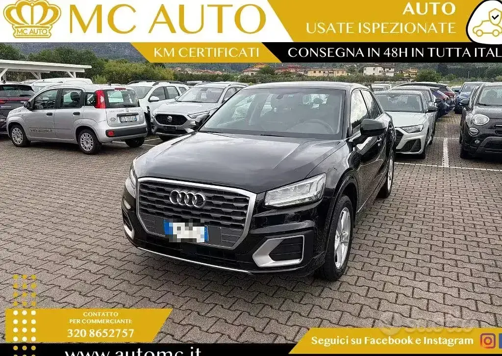 Usata Audi Q2 S-Line 116 CV (85 kW) 2018 Nero SUV
