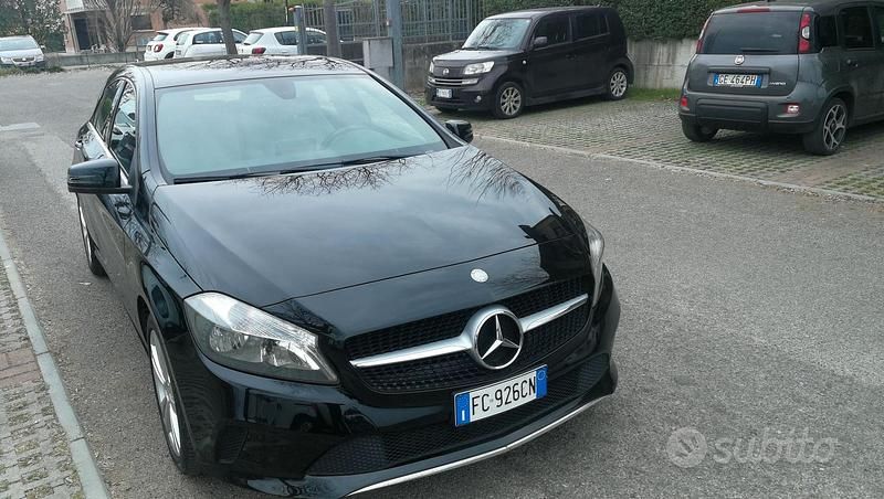 Usata Mercedes A200 2016 Nero Berlina