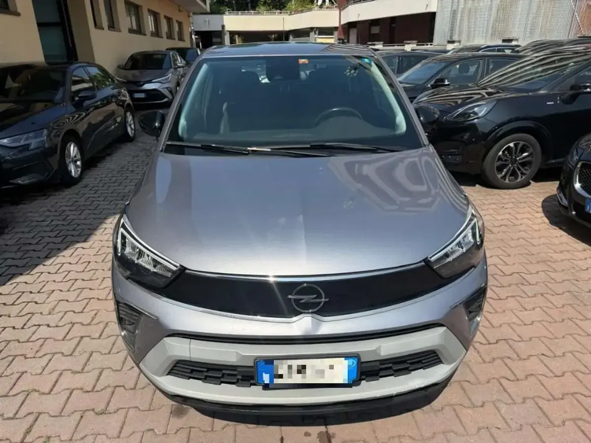 Usata Opel Crossland Elegance 110 CV (80 kW) 2022 Argento SUV