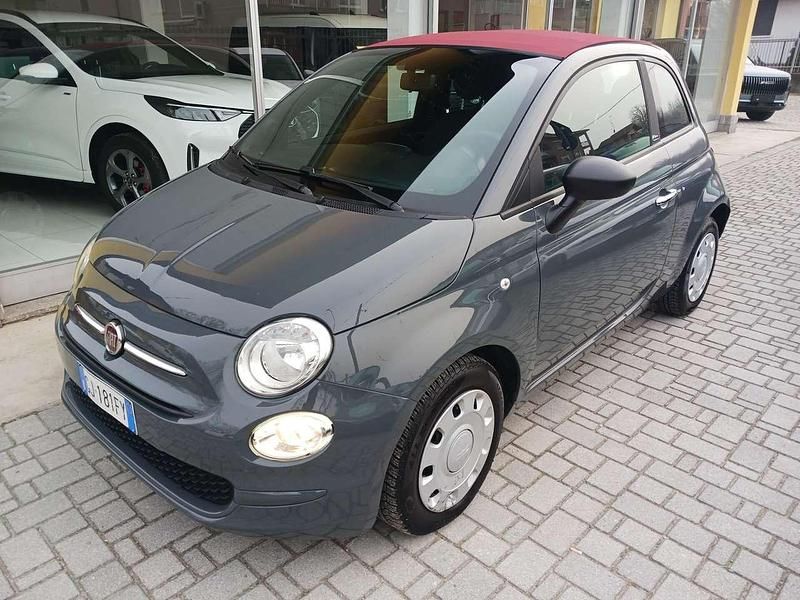 Usata Fiat 500C 69 CV (50 kW) 2022 Grigio Cabrio