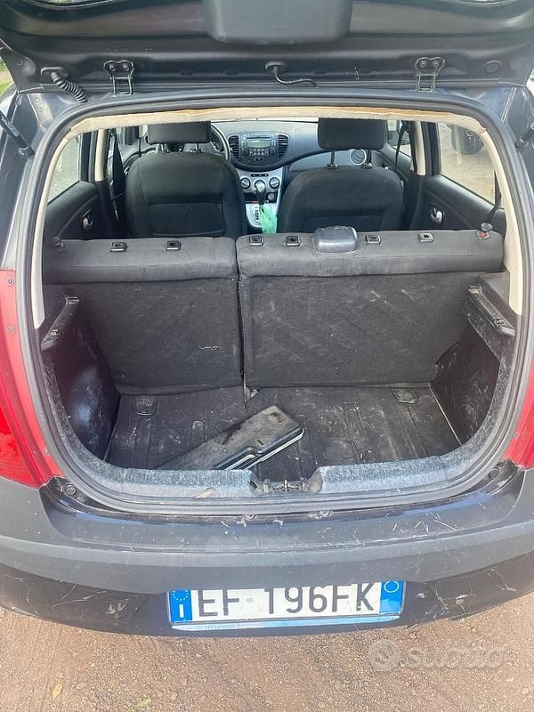 Usata Hyundai i10 84 CV (61 kW) 2010 Nero Utilitaria