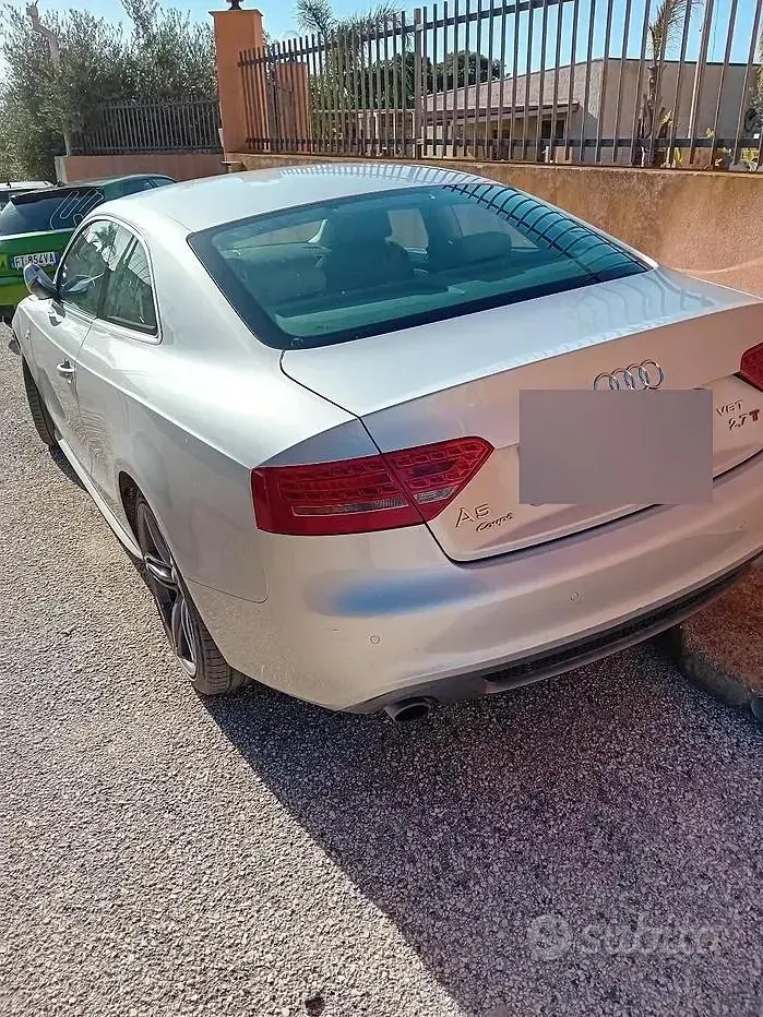 Usata Audi A5 190 CV (139 kW) 2009 Grigio Coupé