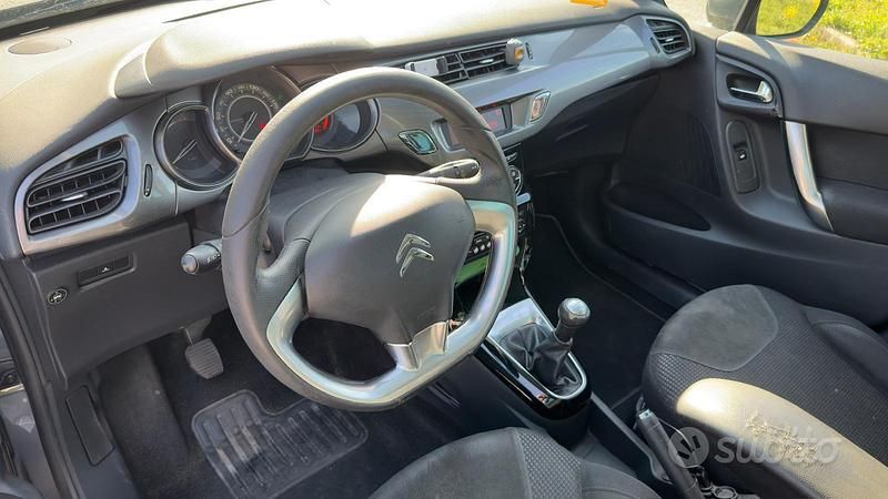 Usata Citroën C3 Exclusive 95 CV (69 kW) 2011 Grigio Berlina