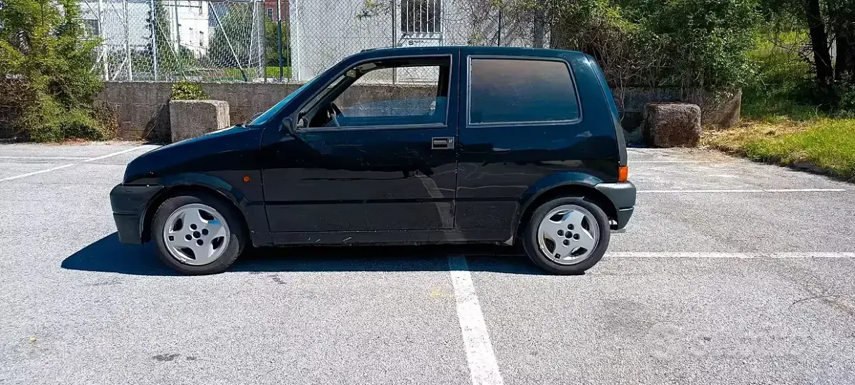 Usata Fiat 500 39 CV (28 kW) 1998 Nero Berlina