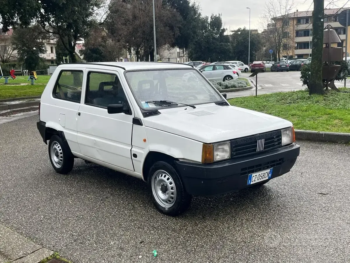 Usata Fiat Panda 2001 Bianco Utilitaria