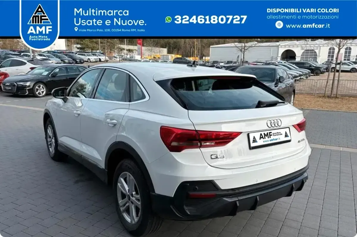 Usata Audi Q3 Sportback 150 CV (110 kW) 2021 Bianco SUV