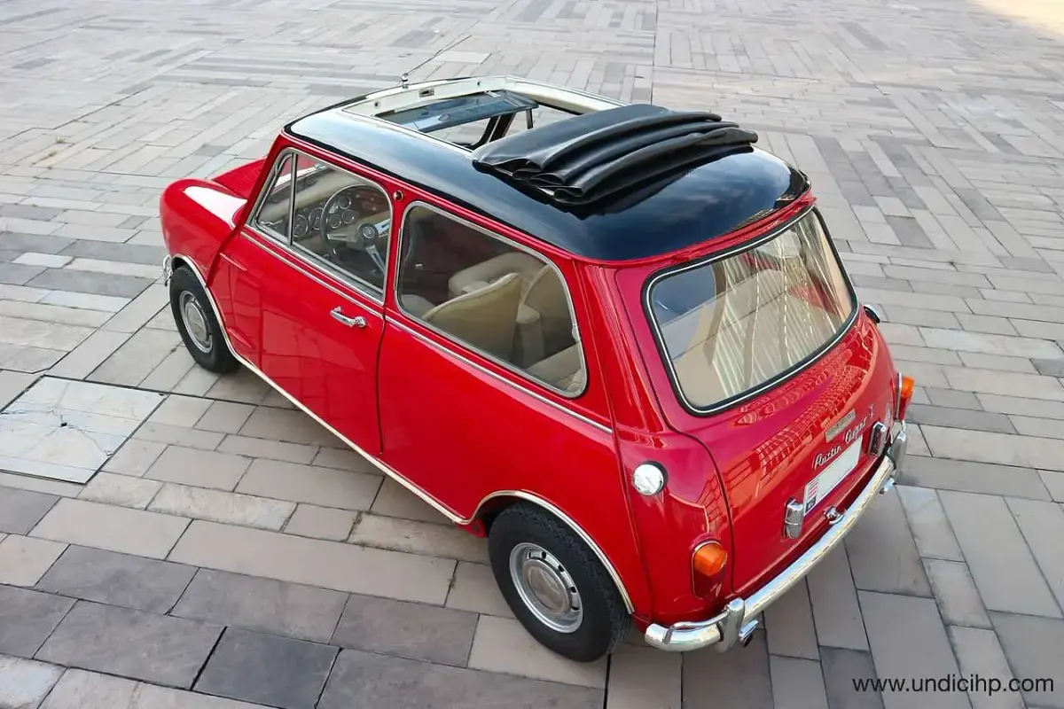 Usata Austin Mini 75 CV (55 kW) 1966 Rosso Berlina
