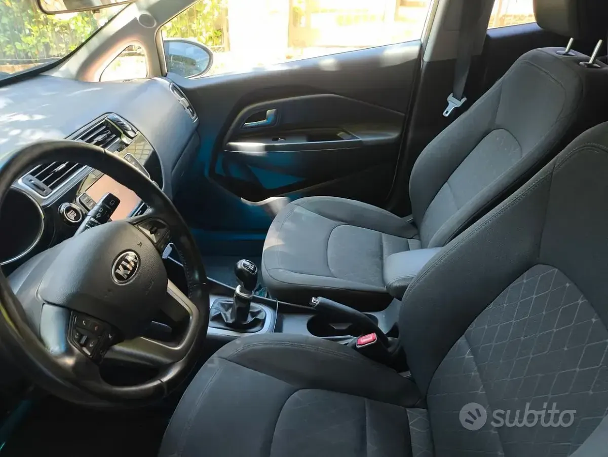 Usata Kia Rio 90 CV (66 kW) 2016 Bianco Utilitaria