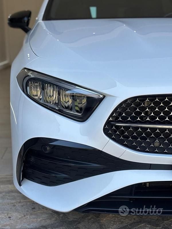 Usata Mercedes A200 AMG Line Premium 150 CV (110 kW) 2023 Bianco Berlina