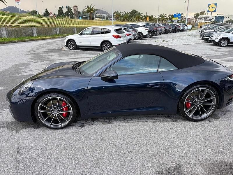 Usata Porsche 911 Carrera S Cabriolet 450 CV (330 kW) 2020 Blu Cabrio