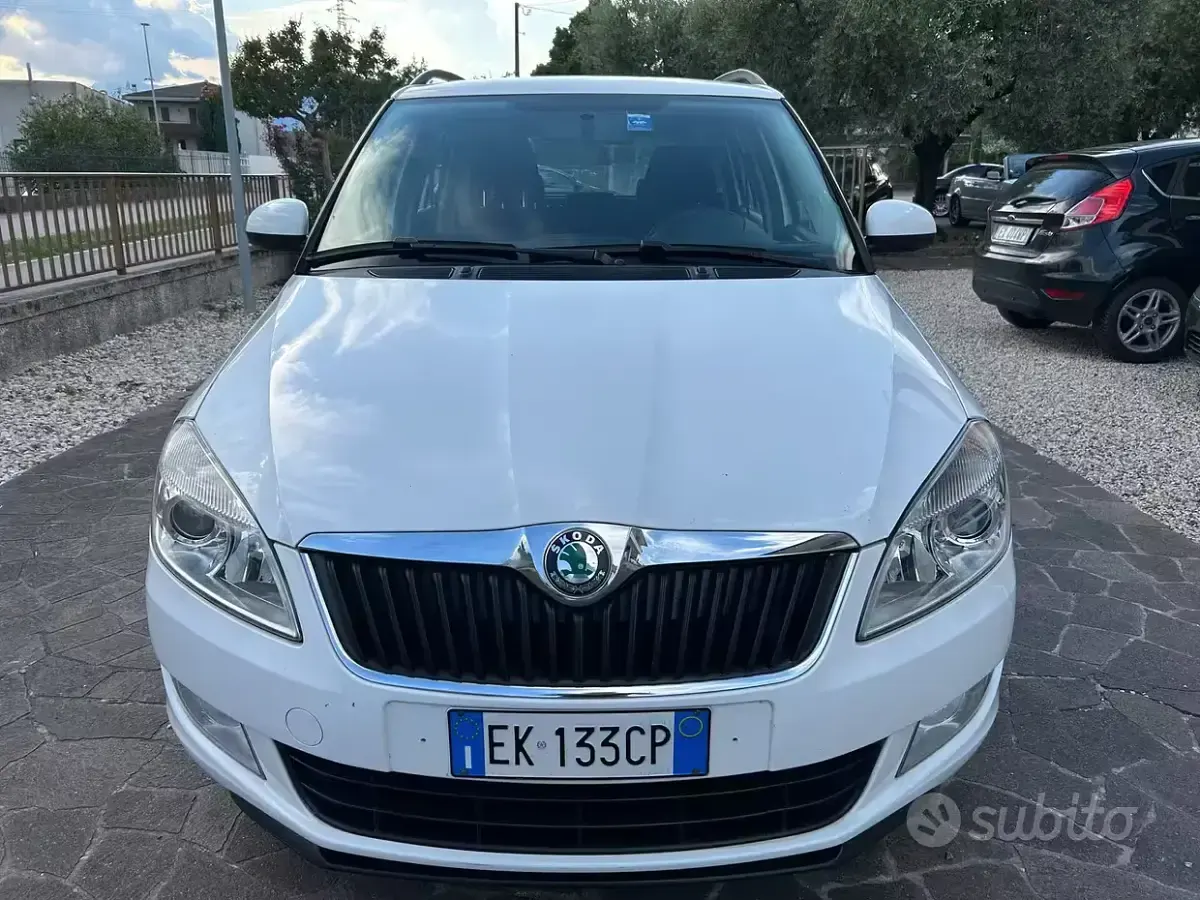Usata Skoda Fabia 75 CV (55 kW) 2011 Bianco Station wagon