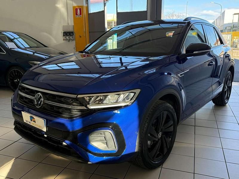Usata VW T-Roc R-line 150 CV (110 kW) 2024 Blu/azzurro SUV