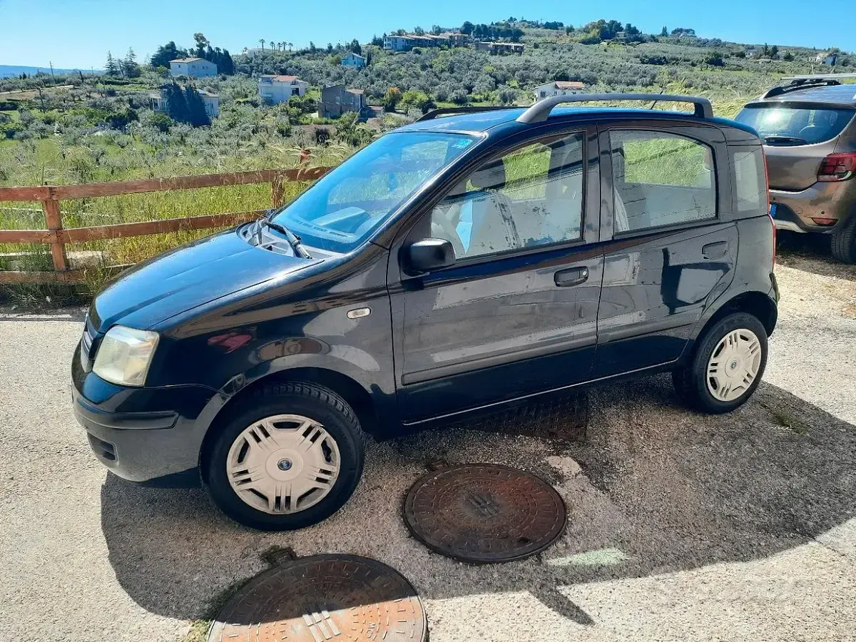 Usata Fiat Panda 60 CV (44 kW) 2008 Nero Utilitaria