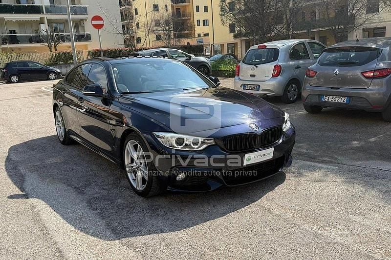 Usata BMW 420 M Sport 190 CV (139 kW) 2016 Blu Coupé