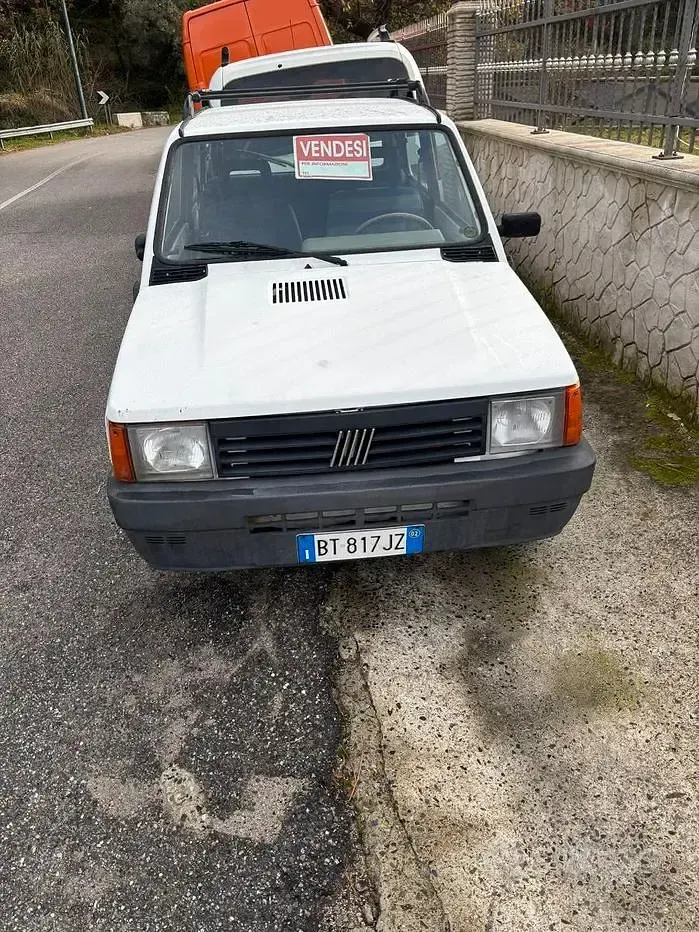 Usata Fiat Panda Young 54 CV (39 kW) 2002 Bianco Berlina