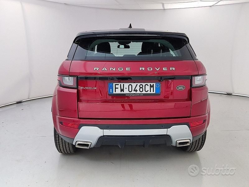 Usata Land Rover Range Rover evoque 2019 Rosso SUV