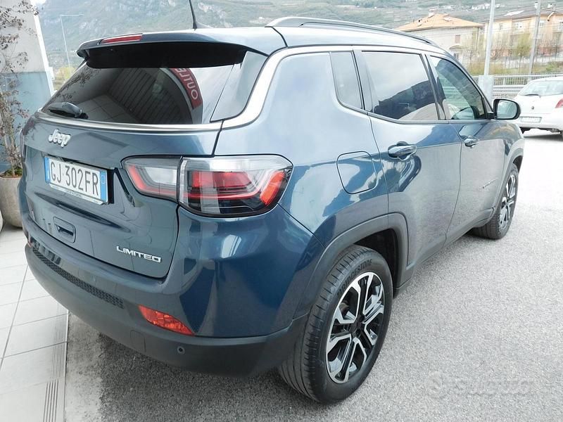 Usata Jeep Compass Limited 131 CV (96 kW) 2022 Blu SUV