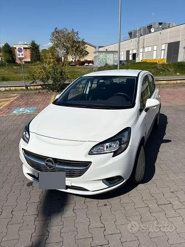 Usata Opel Corsa 90 CV (66 kW) 2018 Bianco Utilitaria