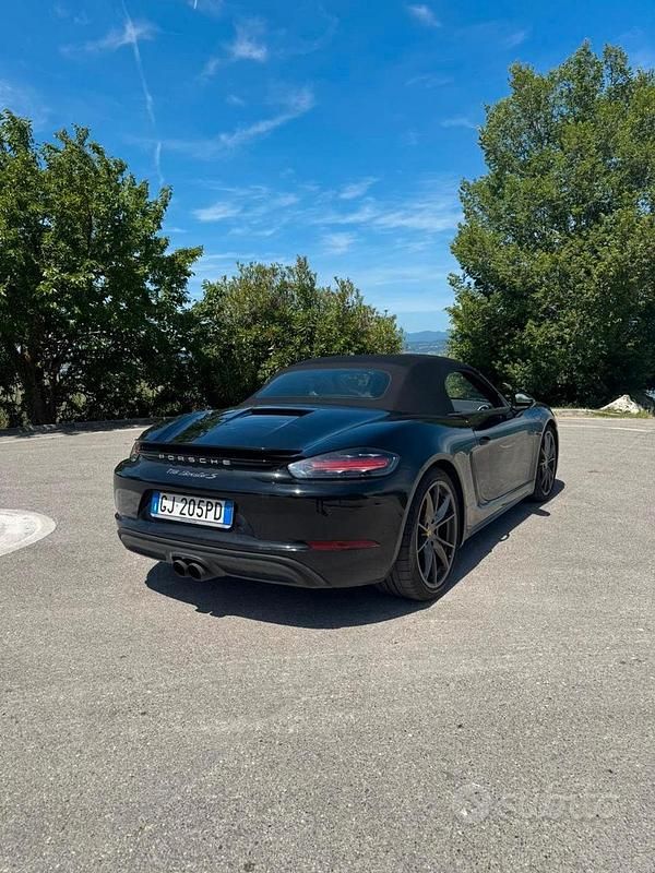 Usata Porsche 718 350 CV (257 kW) 2017 Nero Cabrio