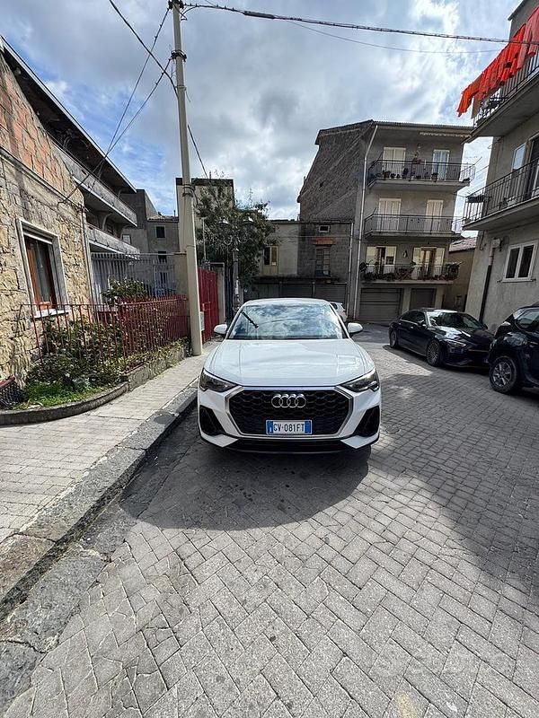 Usata Audi Q3 Sportback S-Line 150 CV (110 kW) 2020 Bianco SUV