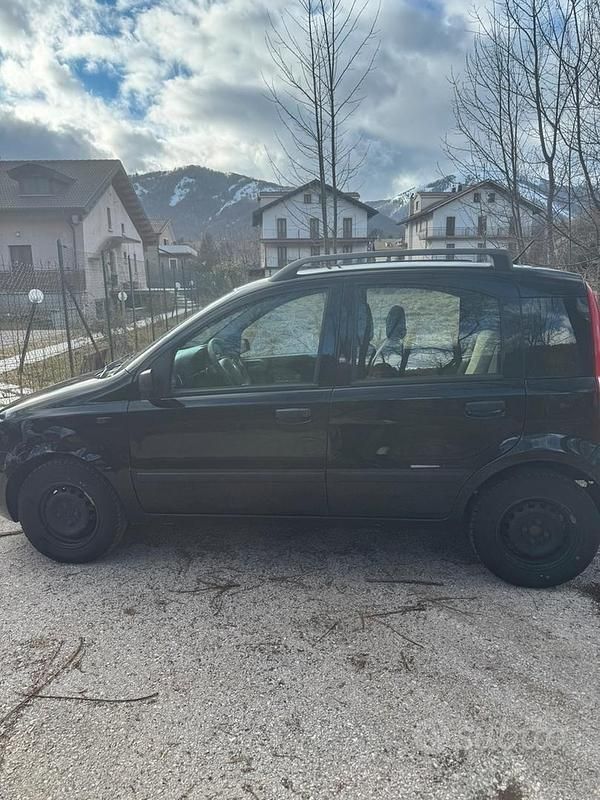 Usata Fiat Panda 2009 Nero Utilitaria