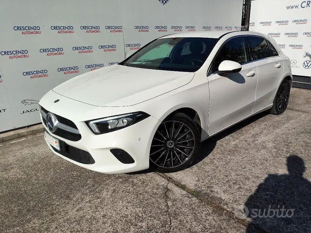 Usata Mercedes A180 116 CV (85 kW) 2018 Bianco Berlina