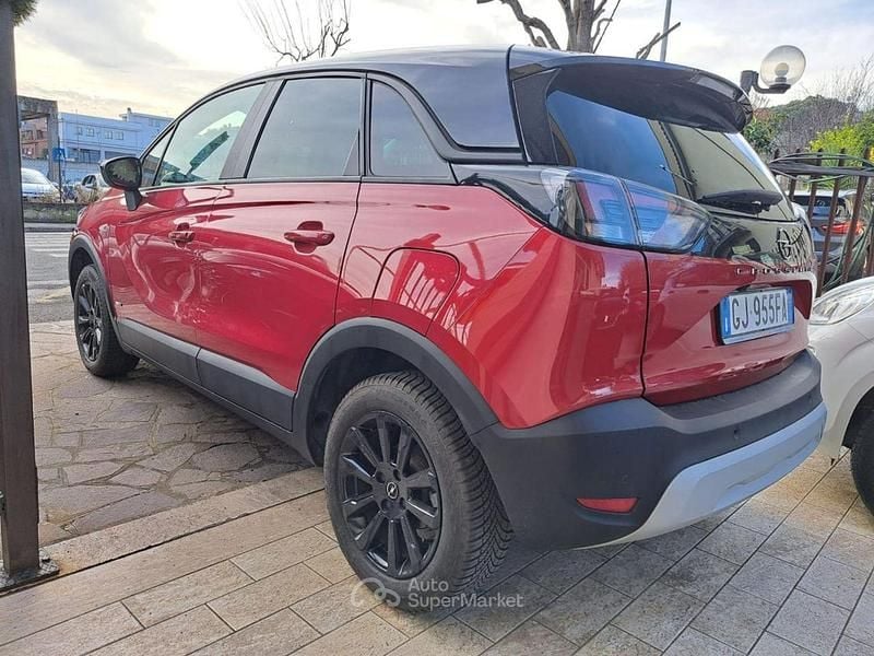 Usata Opel Crossland X Design & Tech 110 CV (80 kW) 2022 Rosso SUV